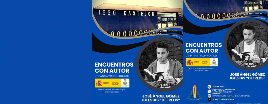 ENCUENTROS CON AUTOR. LITERATURA Y REDES SOCIALES CON «DEFREDS»