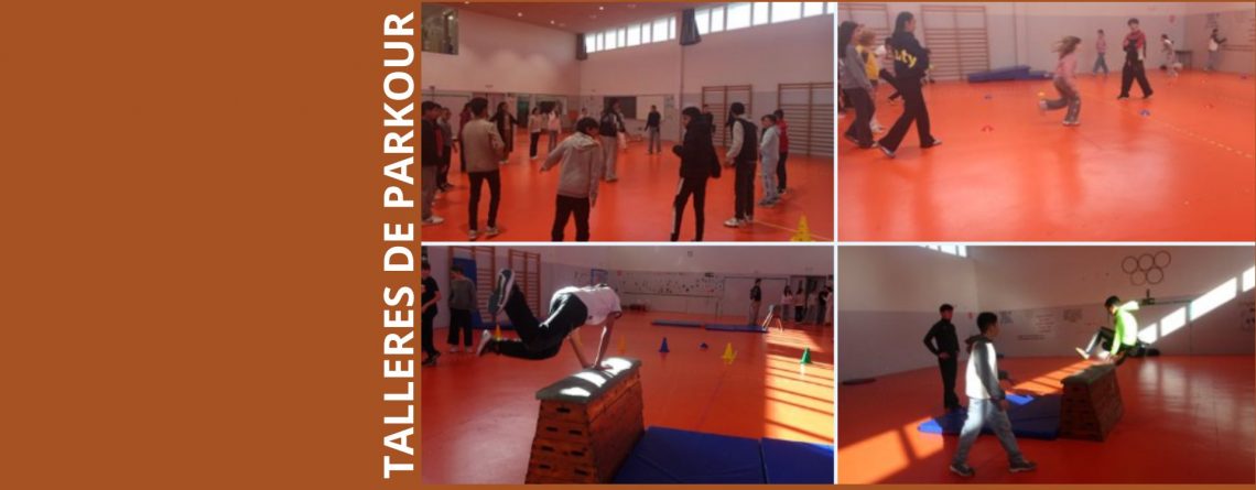 TALLERES DE PARKOUR EN CLASES DE EDUCACIÓN FÍSICA. IESO CASTEJÓN