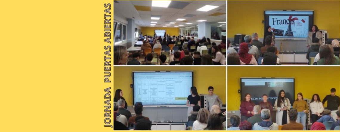 JORNADA DE PUERTAS ABIERTAS IESO CASTEJÓN.